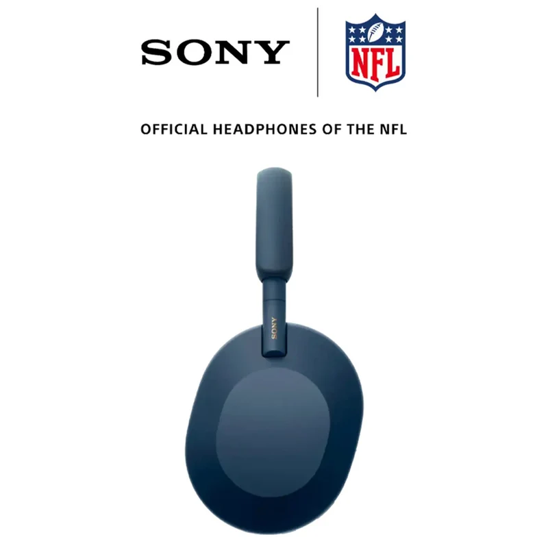 Sony WH-1000XM5 Wireless Noise-Canceling Stereo Headset (Black, Midnight Blue, Smoky Pink, Platinum Silver)