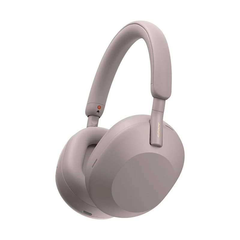 Sony WH-1000XM5 Wireless Noise-Canceling Stereo Headset (Black, Midnight Blue, Smoky Pink, Platinum Silver)