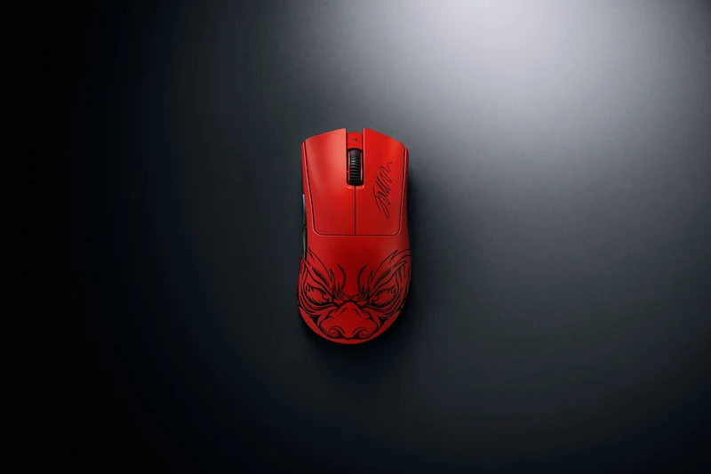 Razer Deathadder V3 Pro Ultra-Lightweight Wireless Ergonomic Esports Gaming Mouse (Faker Edition)