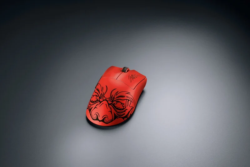 Razer Deathadder V3 Pro Ultra-Lightweight Wireless Ergonomic Esports Gaming Mouse (Faker Edition)