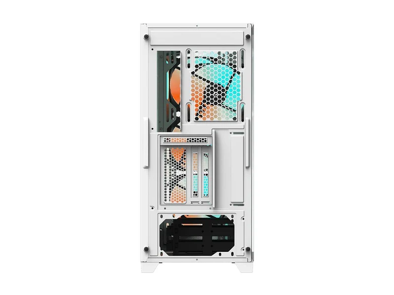 Gigabyte C301 Tempered Glass RGB ATX Mid-Tower PC Case - White (GB-C301GW)