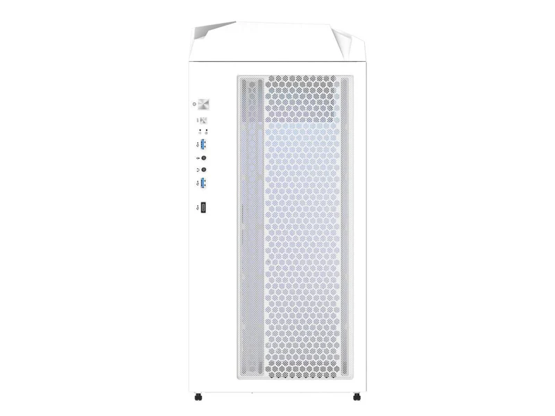 Gigabyte C301 Tempered Glass RGB ATX Mid-Tower PC Case - White (GB-C301GW)