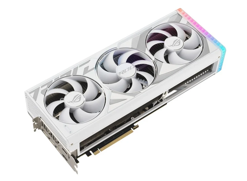 Asus ROG Strix GeForce RTX 4090 24GB OC Edition Gaming Graphics Card (White)