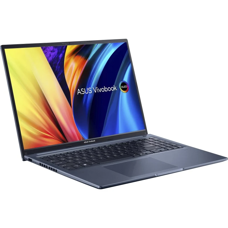 Asus Vivobook 16X OLED M1603QA-L2122WS Laptop (Quiet Blue) | 4K (3840 x 2400) OLED | Ryzen 5 5600H | 8 GB RAM | 512 GB SSD | AMD Radeon Graphics | Windows 11 Home | MS Office Home & Student 2021 | Asus BP1504 Casual Backpack