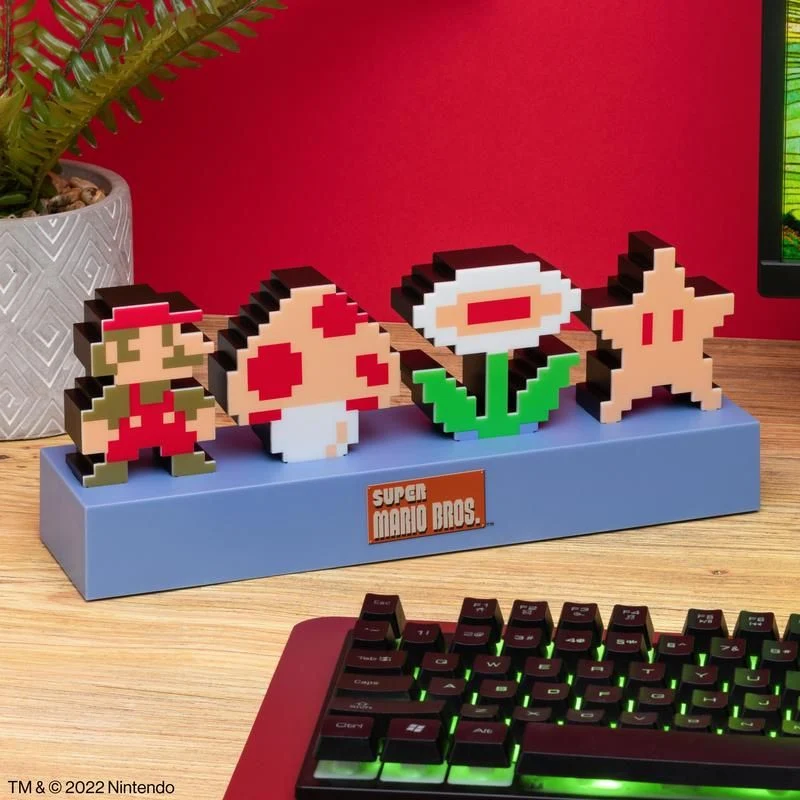 Paladone Super Mario Bros. Icons Light (PP9407NN)