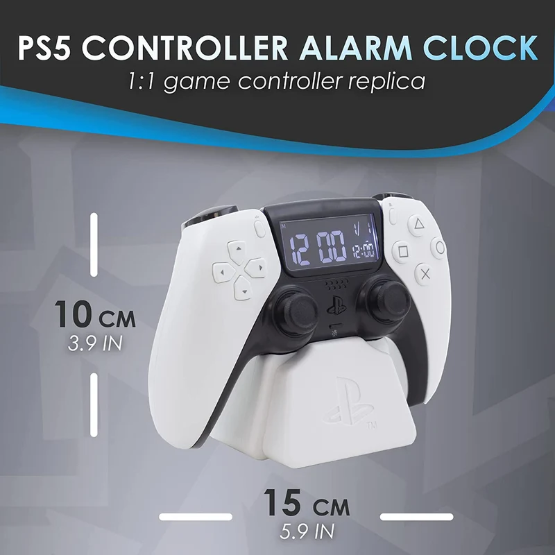 Paladone Playstation PS5 Digital Alarm Clock (PP9405PS)