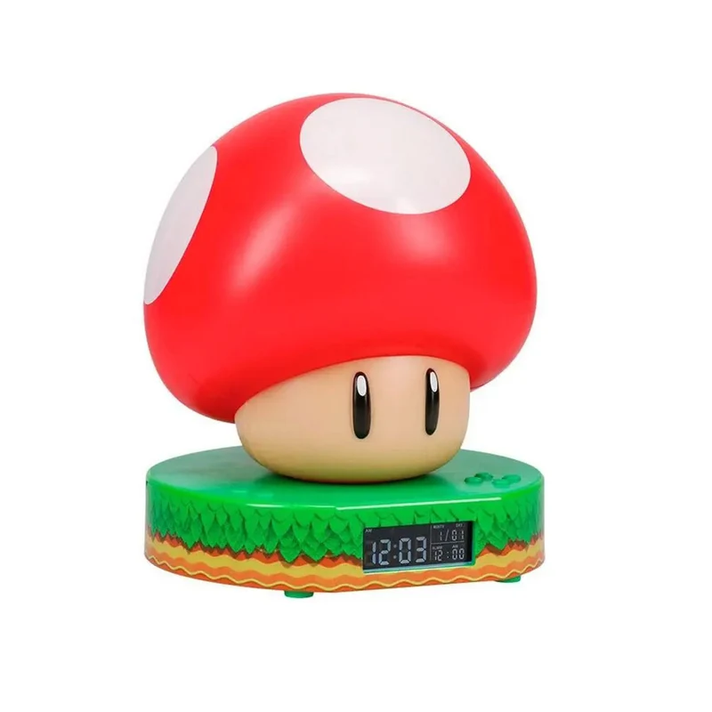Paladone Super Mario Super Mushroom Digital Alarm Clock (PP10064NN)