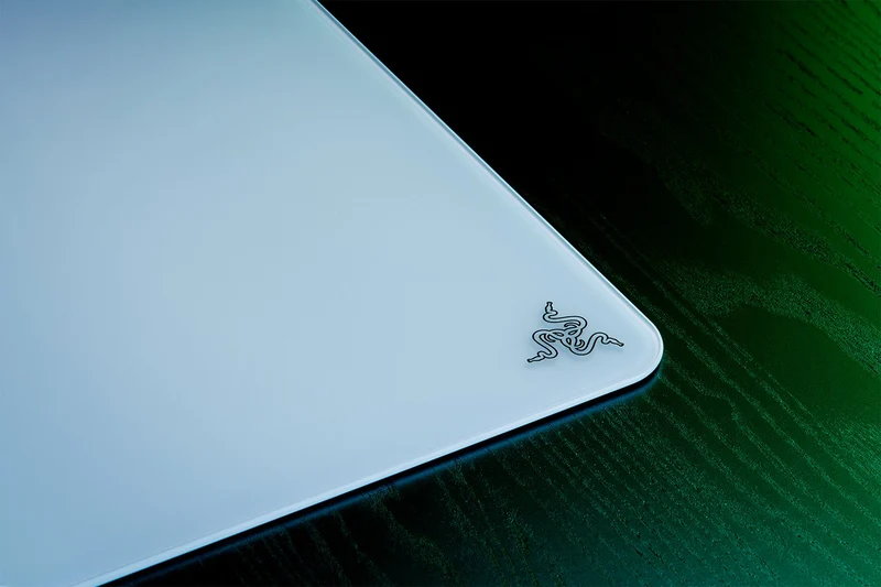 Razer Atlas Tempered Glass Gaming Mouse Mat (White)