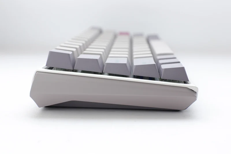 Ducky One 3 Mini Mist Grey Hotswap RGB Double-Shot PBT Mechanical Keyboard (Cherry RGB Red) (DKON2161ST-RUSPDMIWHHC2)