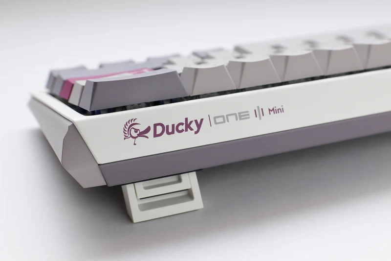 Ducky One 3 Mini Mist Grey Hotswap RGB Double-Shot PBT Mechanical Keyboard (Cherry RGB Red) (DKON2161ST-RUSPDMIWHHC2)