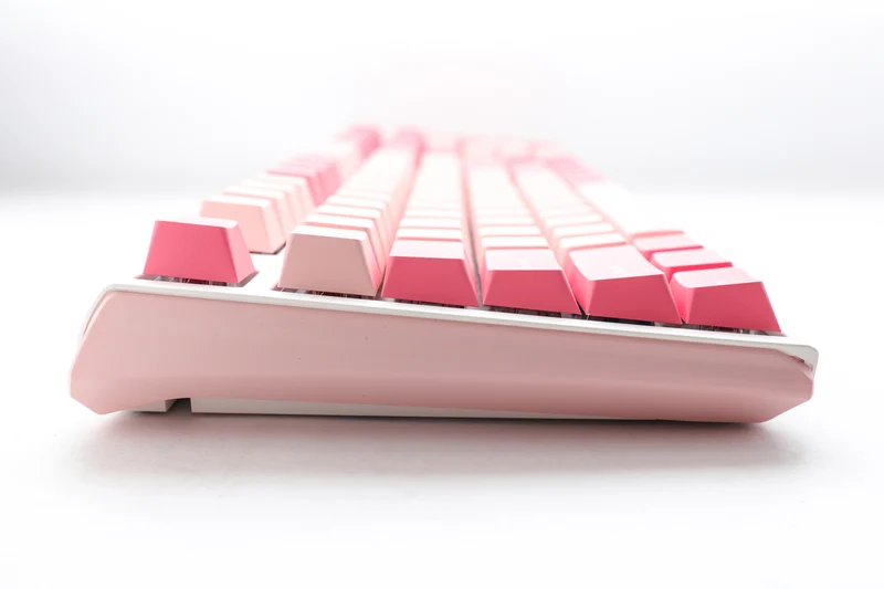 Ducky One 3 Gossamer Pink Hotswap Double Shot PBT Mechanical Keyboard (Cherry RGB Red) (DKON2108-RUSPDGOWWPC2)