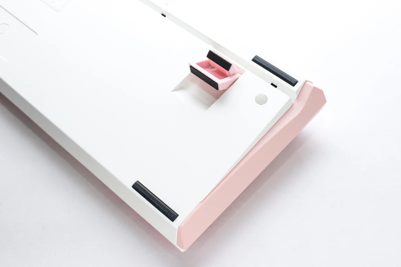 Ducky One 3 Gossamer Pink Hotswap Double Shot PBT Mechanical Keyboard (Cherry RGB Red) (DKON2108-RUSPDGOWWPC2)