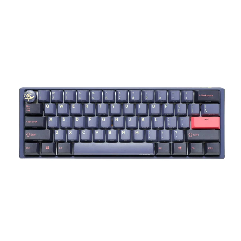Ducky One 3 Mini Cosmic Blue Hotswap RGB Double-Shot PBT Mechanical Keyboard (Cherry RGB Red) (DKON2161ST-RUSPDCOVVVC2)
