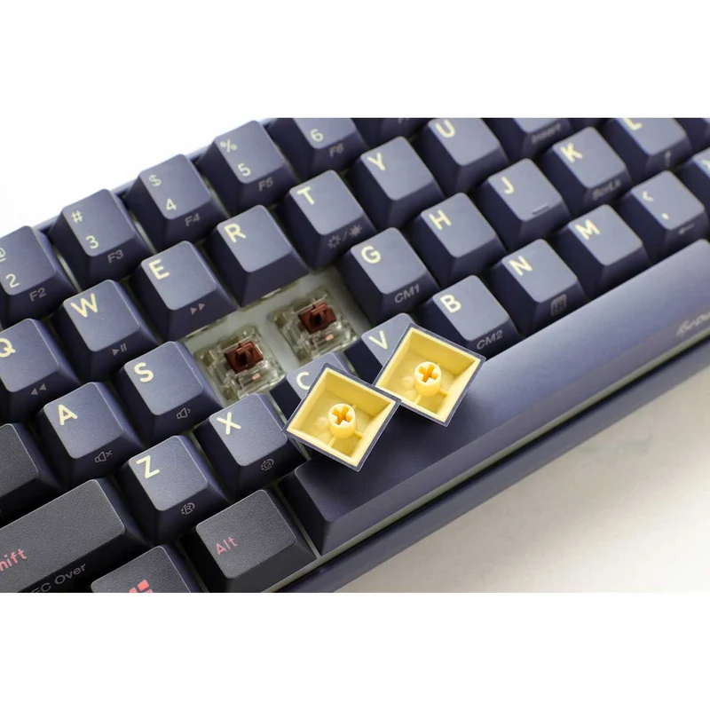Ducky One 3 Mini Cosmic Blue Hotswap RGB Double-Shot PBT Mechanical Keyboard (Cherry RGB Red) (DKON2161ST-RUSPDCOVVVC2)