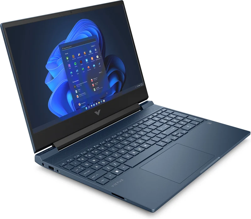 HP Victus 15-FA0152TX Gaming Laptop (Performance Blue) | 15.6” FHD IPS 144HZ (1920 x 1080) | i5-12450H | 16GB RAM | 512GB SSD | RTX 3050 | Windows 11 Home | HP Prelude 15.6” Topload Bag