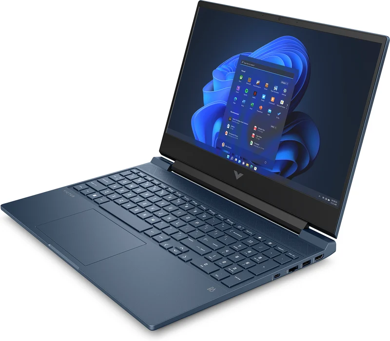 HP Victus 15-FA0152TX Gaming Laptop (Performance Blue) | 15.6” FHD IPS 144HZ (1920 x 1080) | i5-12450H | 16GB RAM | 512GB SSD | RTX 3050 | Windows 11 Home | HP Prelude 15.6” Topload Bag