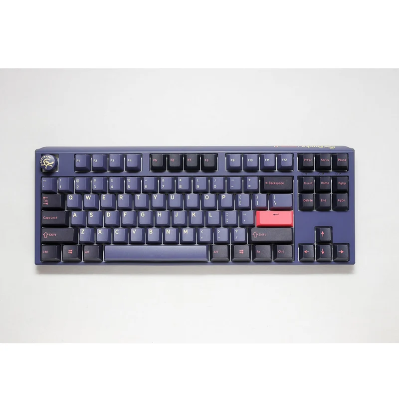 Ducky One 3 Cosmic Blue TKL Hotswap RGB Double Shot PBT Mechanical Keyboard (Cherry Rgb Red) (DKON2187ST-RUSPDCOVVVC2)