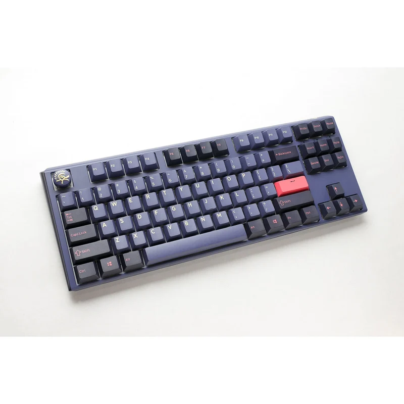 Ducky One 3 Cosmic Blue TKL Hotswap RGB Double Shot PBT Mechanical Keyboard (Cherry Rgb Red) (DKON2187ST-RUSPDCOVVVC2)