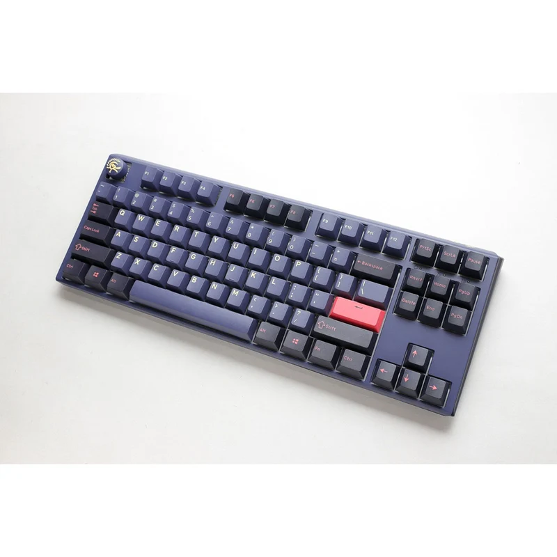 Ducky One 3 Cosmic Blue TKL Hotswap RGB Double Shot PBT Mechanical Keyboard (Cherry Rgb Red) (DKON2187ST-RUSPDCOVVVC2)