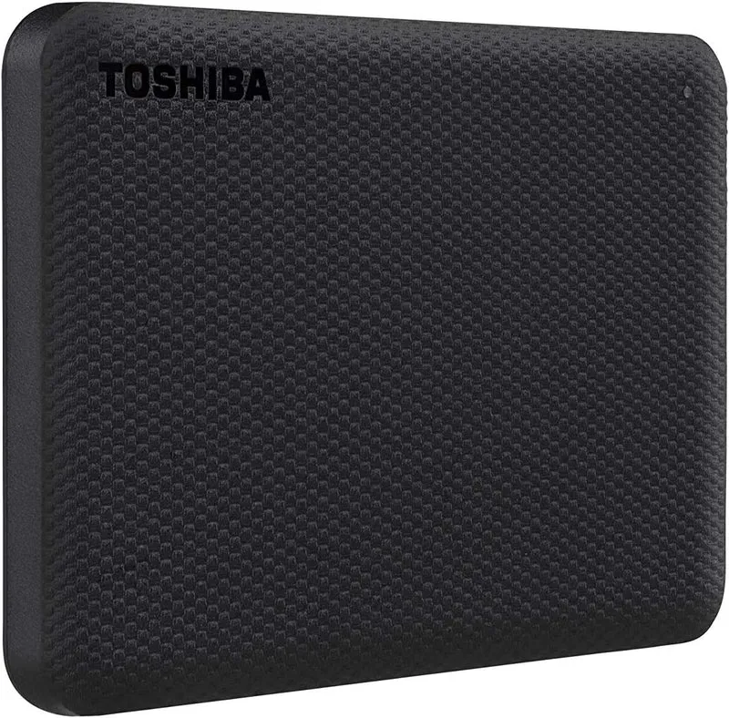 Toshiba Canvio Advance 2TB 2.5" USB 3.2 Portable External Hard Drive (Black)