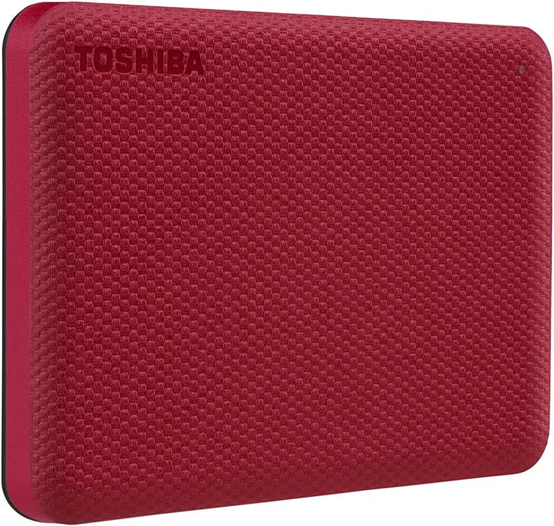Toshiba Canvio Advance 1TB 2.5" USB 3.2 Portable External Hard Drive (Red)