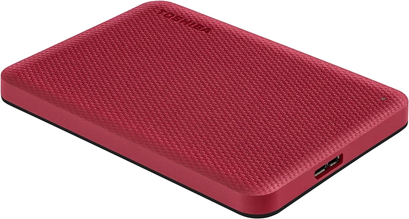 Toshiba Canvio Advance 1TB 2.5" USB 3.2 Portable External Hard Drive (Red)