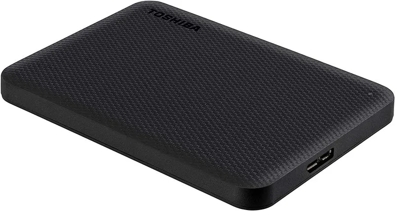 Toshiba Canvio Advance 1TB 2.5" USB 3.2 Portable External Hard Drive (Black)