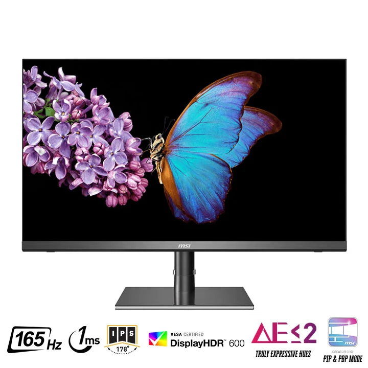 MSi Creator PS321QR 32” WQHD 165HZ HDR IPS Flat Monitor