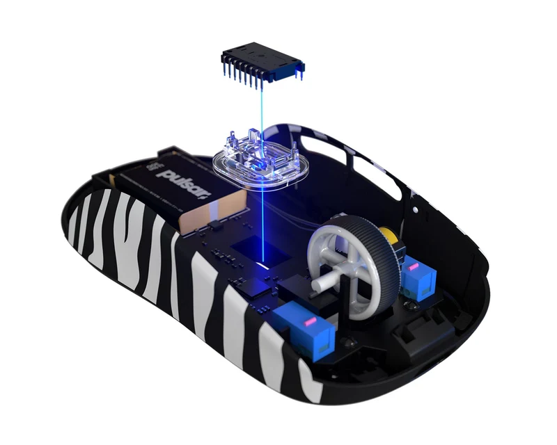 Pulsar X2 Symmetrical Wireless Gaming Mouse Boardzy Mini Edition (PX2BZS)