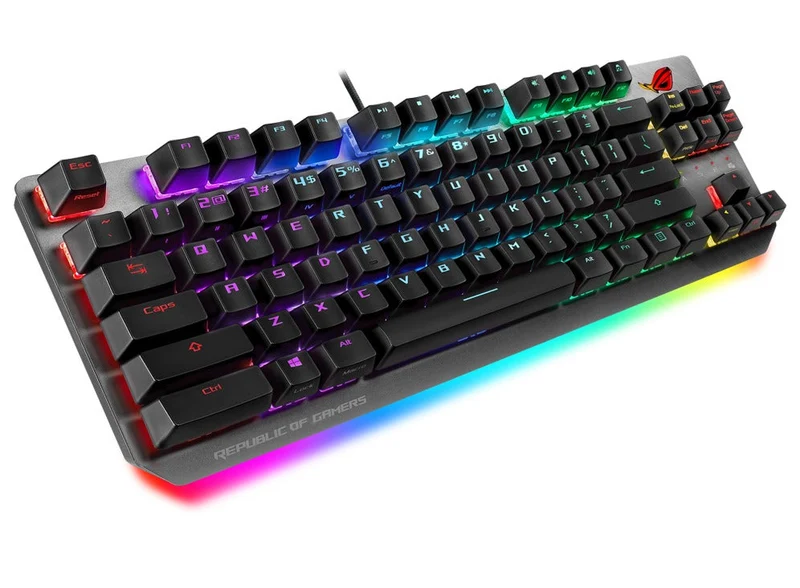 Asus ROG Strix Scope TKL Mechanical Gaming Keyboard (Cherry MX RGB Blue Switches)