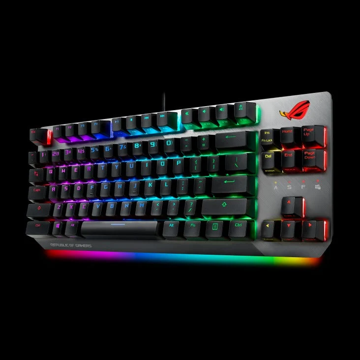 Asus ROG Strix Scope TKL Mechanical Gaming Keyboard (Cherry MX RGB Blue Switches)