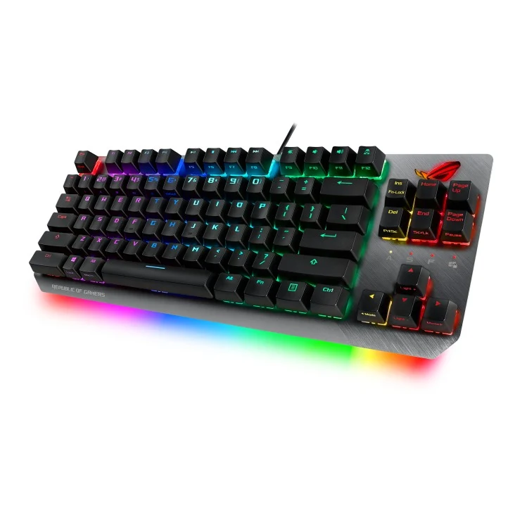 Asus ROG Strix Scope TKL Mechanical Gaming Keyboard (Cherry MX RGB Red Switches)