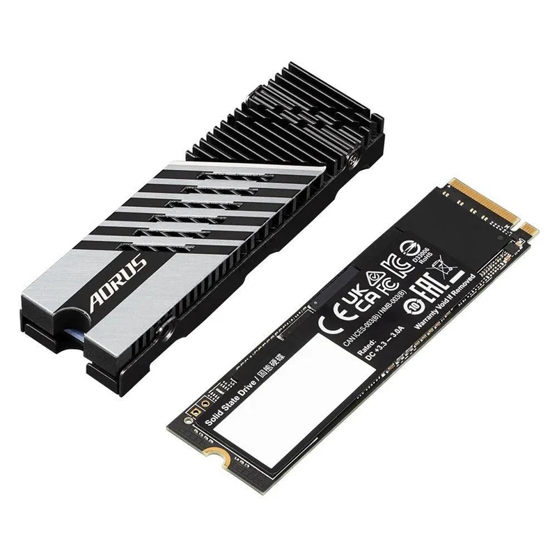 Gigabyte Aorus GEN4 7300 PCIE 4.0 4X4 NVME 1.4 2TB SSD With Heatsink (AG4732TB)