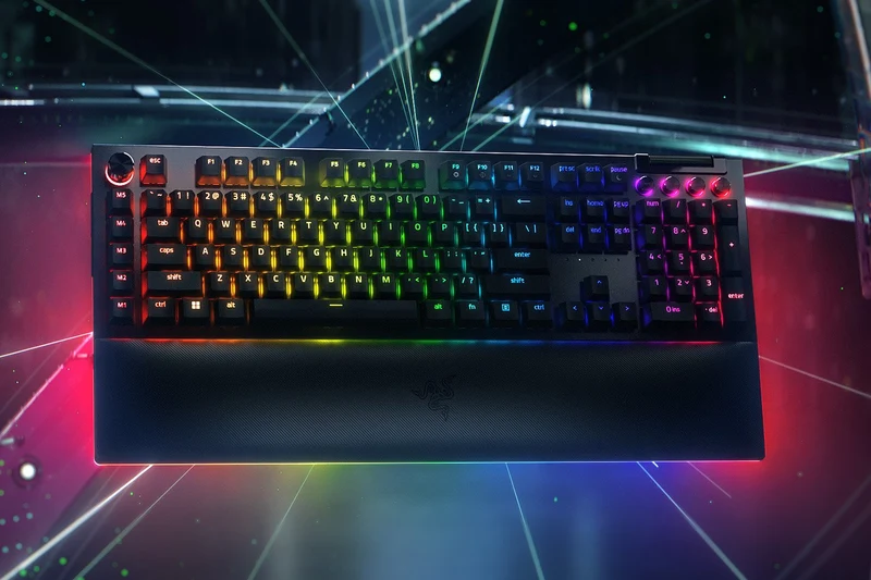 Razer Blackwidow V4 Pro Mechanical Gaming Keyboard With Razer Chroma RGB (Yellow Switch)