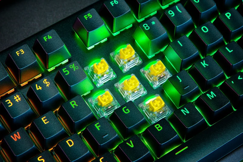 Razer Blackwidow V4 Pro Mechanical Gaming Keyboard With Razer Chroma RGB (Yellow Switch)