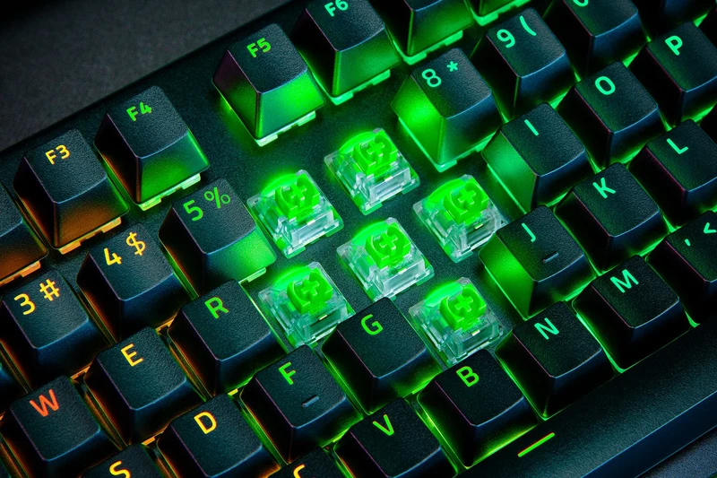 Razer Blackwidow V4 Pro Mechanical Gaming Keyboard With Razer Chroma RGB (Green Switch)