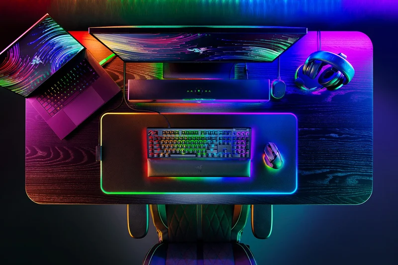 Razer Blackwidow V4 Pro Mechanical Gaming Keyboard With Razer Chroma RGB (Green Switch)