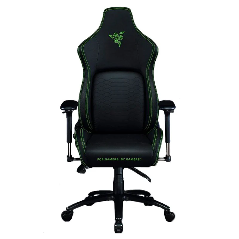 Razer Iskur XL Gaming Chair With Built-In Lumbar Support (Black/Green)