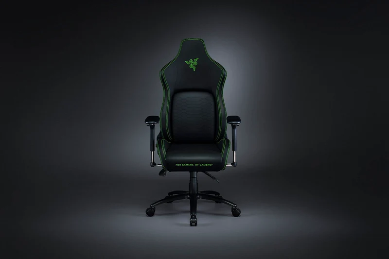 Razer Iskur XL Gaming Chair With Built-In Lumbar Support (Black/Green)