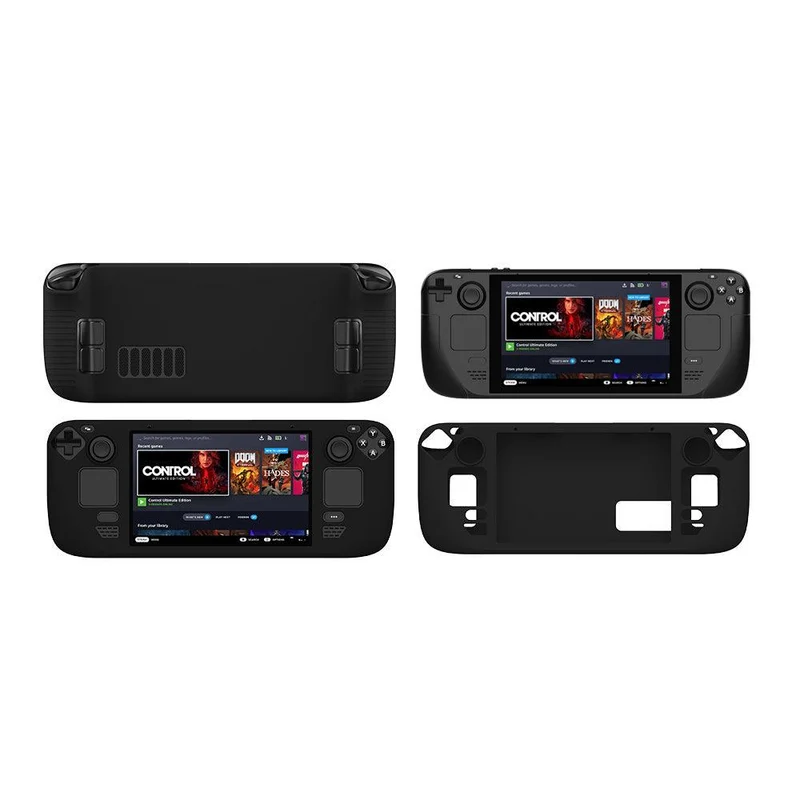 Dobe Silicone Protective Case For Steam Deck (Black) TY-2836
