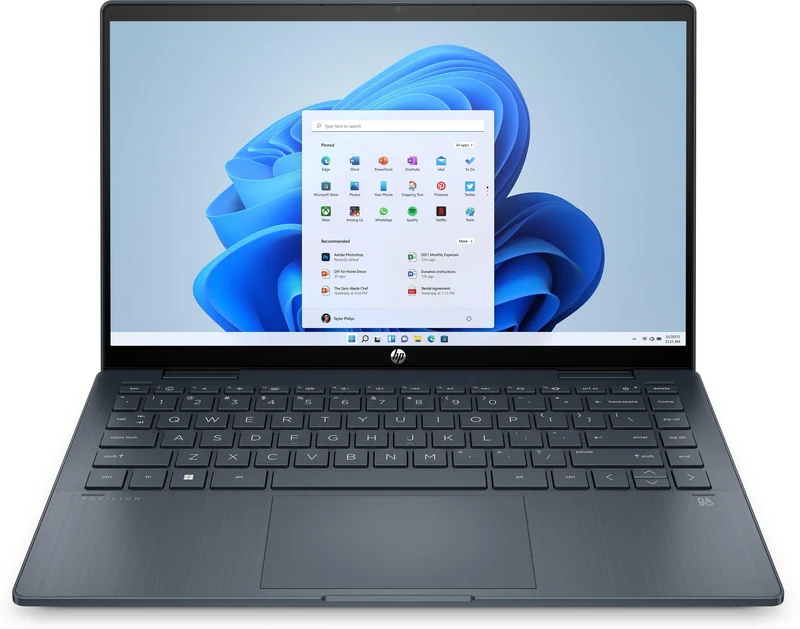 HP Pavilion X360 14-EK0122TU 2-In-1 Laptop (Space Blue) | 14" FHD (1920 x 1080) | i5-1235U | 8GB RAM | 512GB SSD | Intel Iris Xe Graphics | Windows 11 Home | MS Office H&S 2021 | Stylus Pen | HP Prelude 15.6-Inch Topload Bag