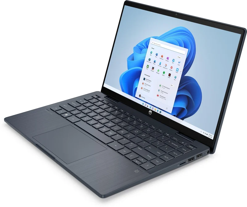 HP Pavilion X360 14-EK0122TU 2-In-1 Laptop (Space Blue) | 14" FHD (1920 x 1080) | i5-1235U | 8GB RAM | 512GB SSD | Intel Iris Xe Graphics | Windows 11 Home | MS Office H&S 2021 | Stylus Pen | HP Prelude 15.6-Inch Topload Bag