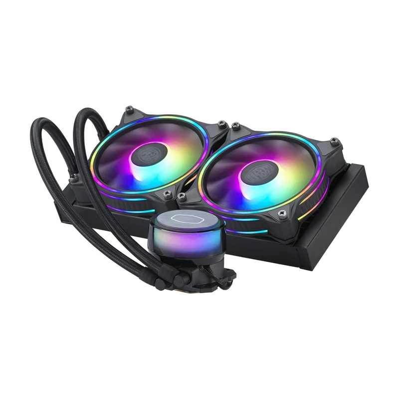 Cooler Master Masterliquid ML240 Illusion ARGB AIO Liquid CPU Cooler (Black)