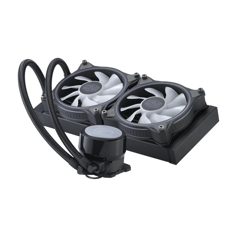 Cooler Master Masterliquid ML240 Illusion ARGB AIO Liquid CPU Cooler (Black)