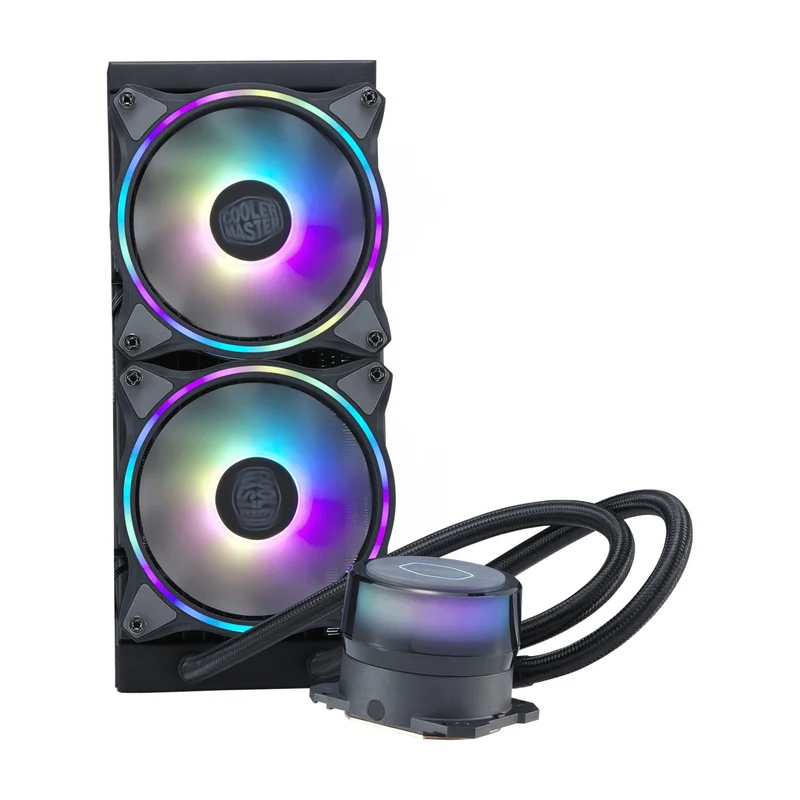 Cooler Master Masterliquid ML240 Illusion ARGB AIO Liquid CPU Cooler (Black)