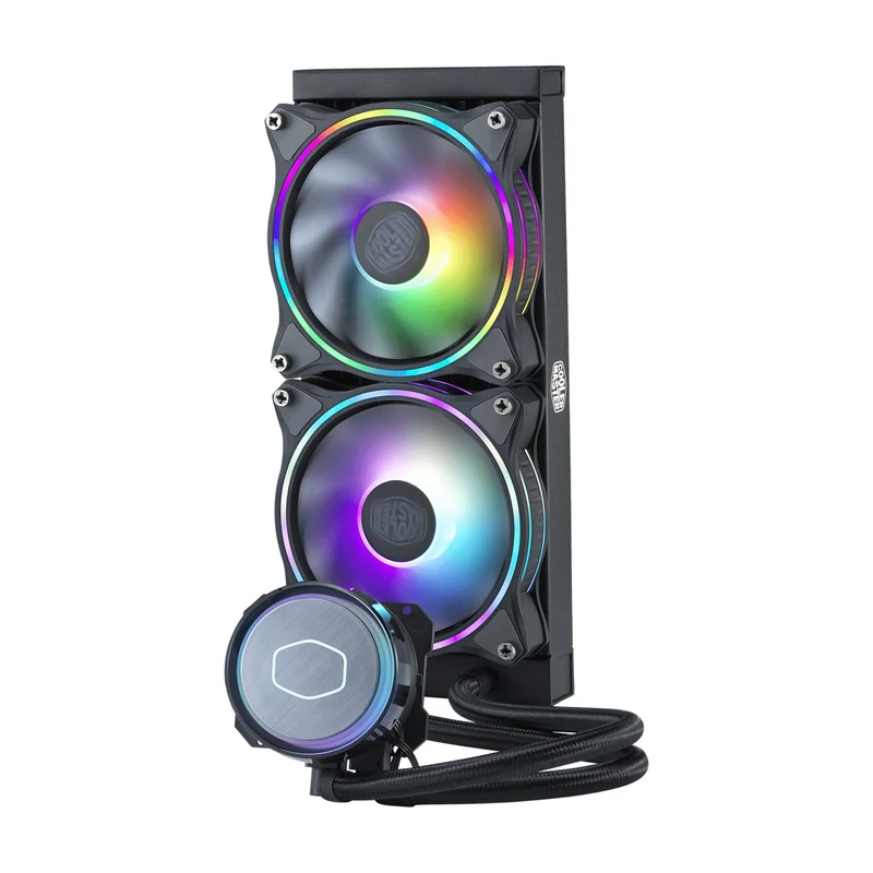Cooler Master Masterliquid ML240 Illusion ARGB AIO Liquid CPU Cooler (Black)