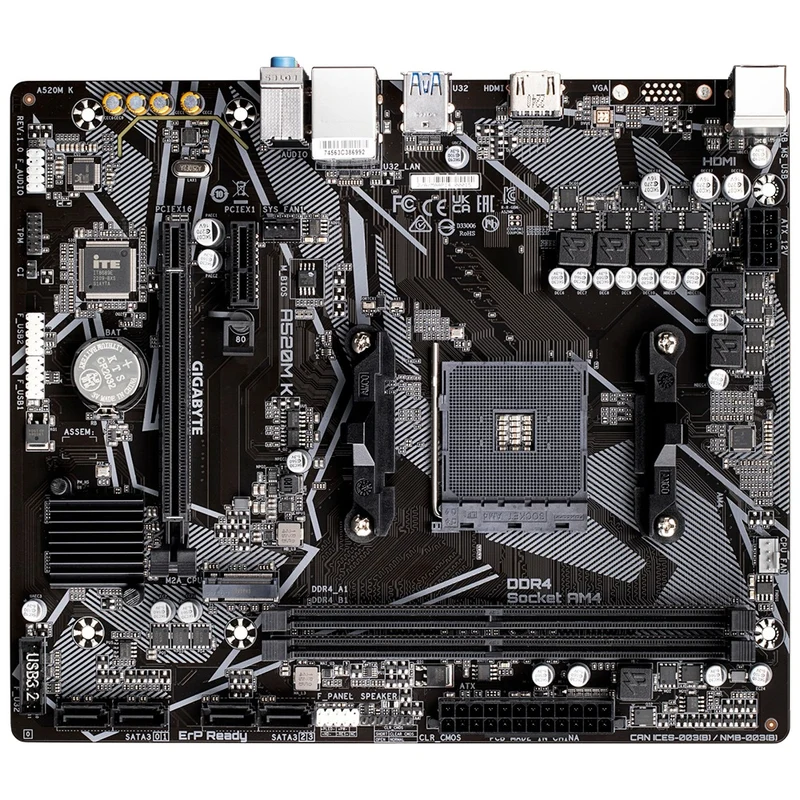 Gigabyte A520M K Ultra Durable Motherboard