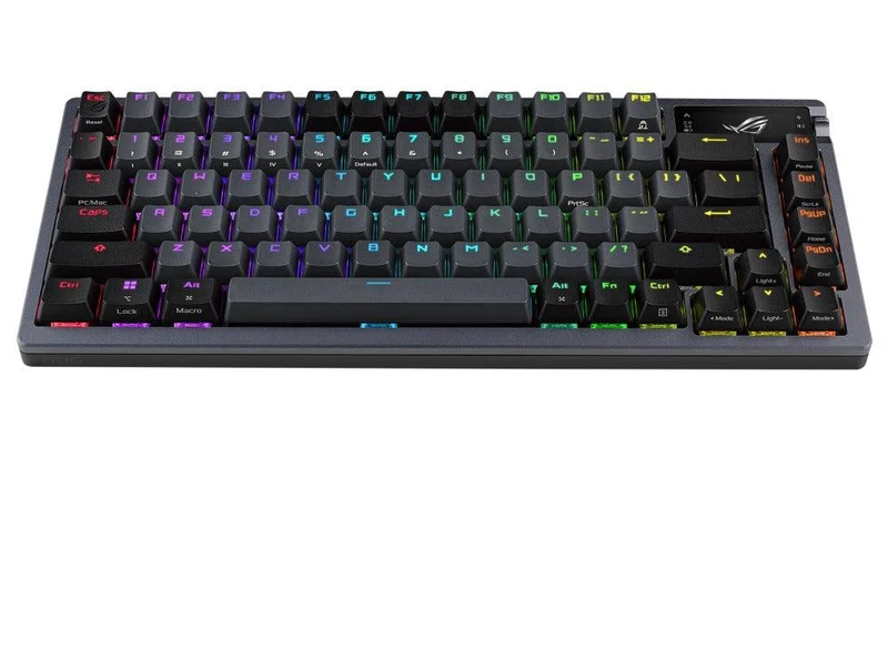 Asus ROG Azoth Custom Hot-swappable Wireless Mechanical Gaming Keyboard - ROG NX Blue