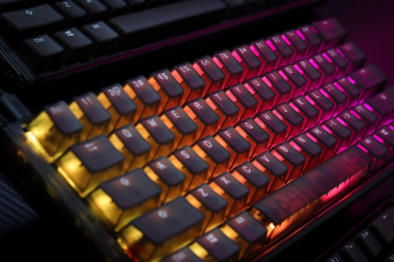 Ducky One 3 Mini Aura Black HotSwap RGB Double-Shot PBT Mechanical Keyboard (Cherry RGB Brown) (DKON2161ST-BUSPDABAAAC1)