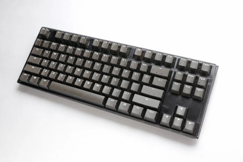 Ducky One 3 TKL Aura Black HotSwap RGB Double-Shot PBT Mechanical Keyboard (Cherry RGB Brown) (DKON2187ST-BUSPDABAAAC1)